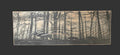 Elk and Bear Forest Silhouette Reclaimed Wood Sign