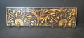 Rustic Floral Reclaimed Wood Key Holder