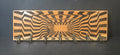 Psychedelic Reclaimed Wood Key Holder